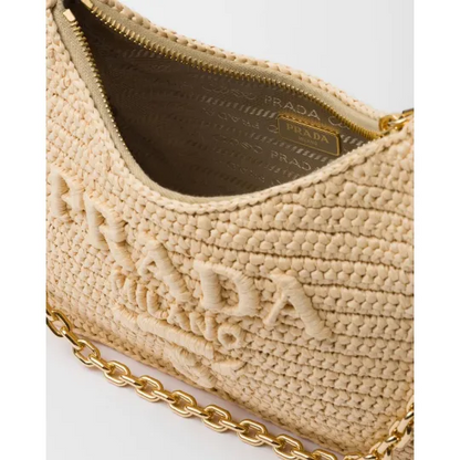 【大人気】PRADA プラダ◆Re-edition ミニバッグ チェーン ストラップ付 22*18*6CM 240920