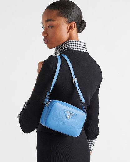 ★PRADA直営店★スモール レザー ショルダーバッグ