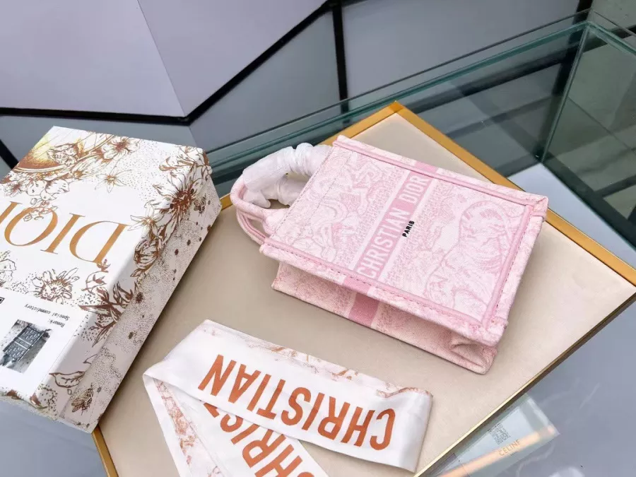 D1ORミニトートバッグ Dパターン ファッションタイガーパターン【送料無料】