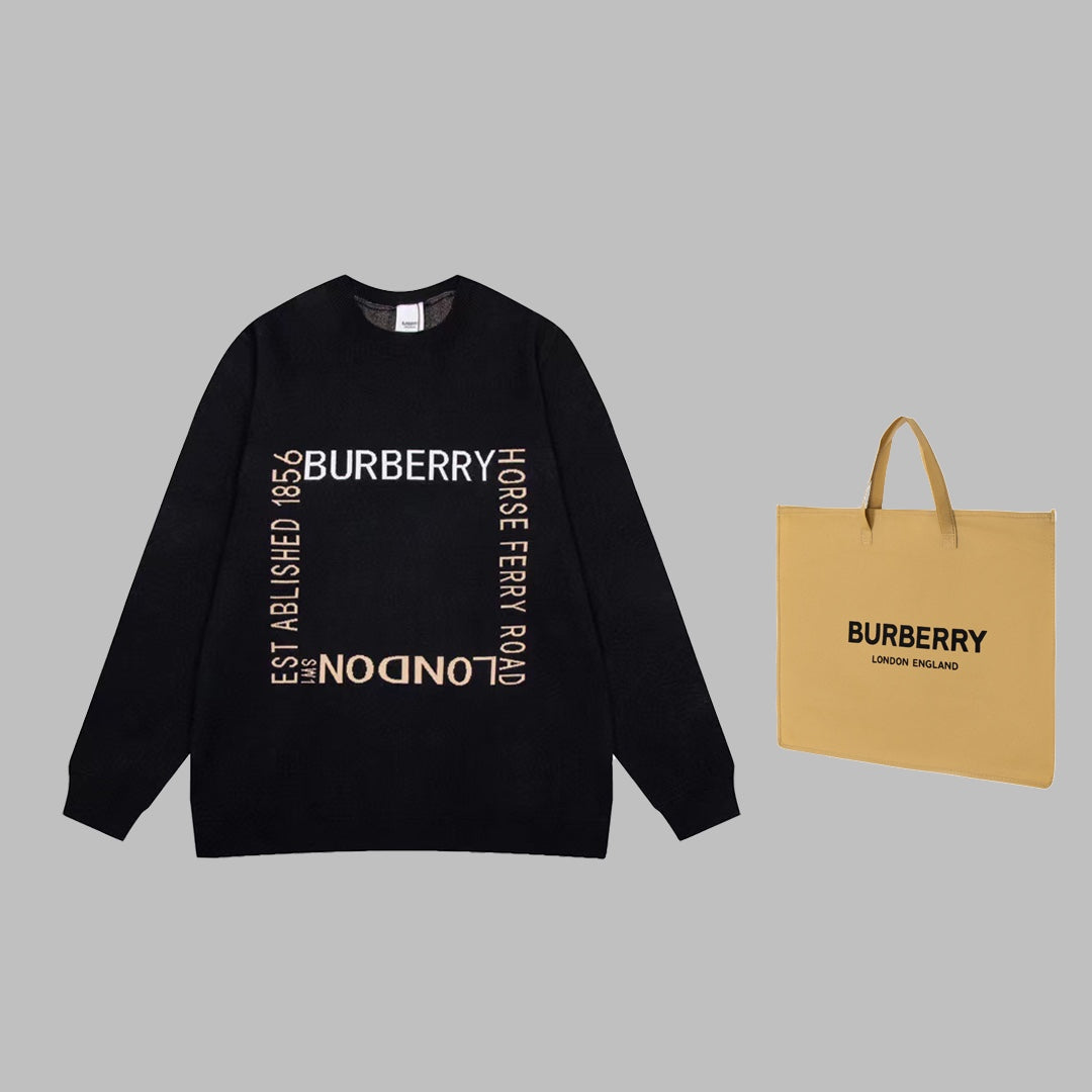 【BURBERRY公式 旗艦店】バーバリー ウールのセーター、 ご好評に付き再入荷！