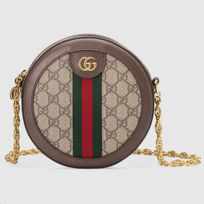 〔オフィディア〕GG ミニ ラウンド ショルダーバッグ