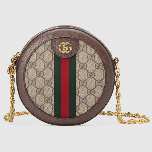 〔オフィディア〕GG ミニ ラウンド ショルダーバッグ