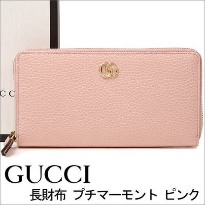 【母の日特 グッチ 長財布 レディース GG Wallet ピンク 449347 CAO0G 5806 【送料無料♪】 ギフト プレゼント