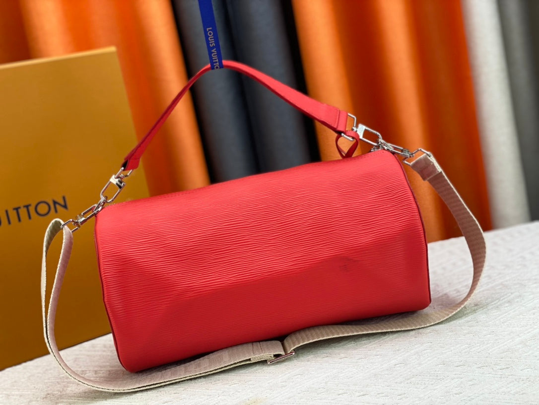 Louis Vuitton◇SoftPolochon ソフト筒型バッグ M46691