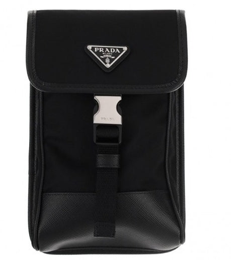 PRADA LEATHER SMARTPHONE CASE☆ショルダーバッグ