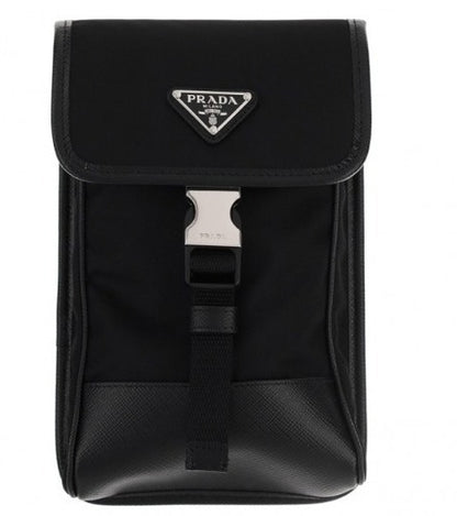 PRADA LEATHER SMARTPHONE CASE☆ショルダーバッグ