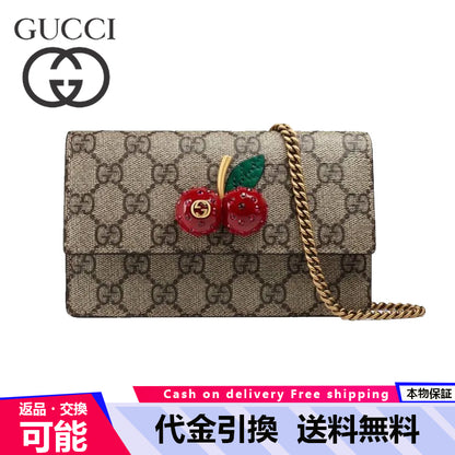 【特別なオファー】チェリー(さくらんぼ) 付き GGスプリーム キャンバス ミニバッグ