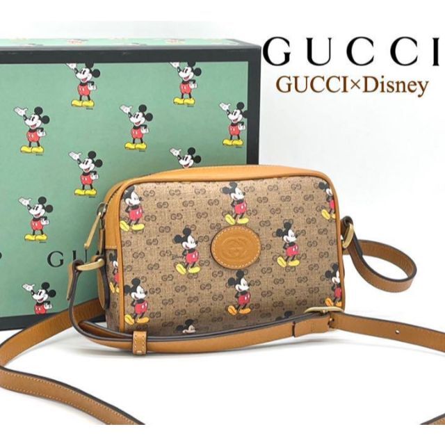 GG(グッチ) X DISNEY (ディズニー) メッセンジャーバッグ