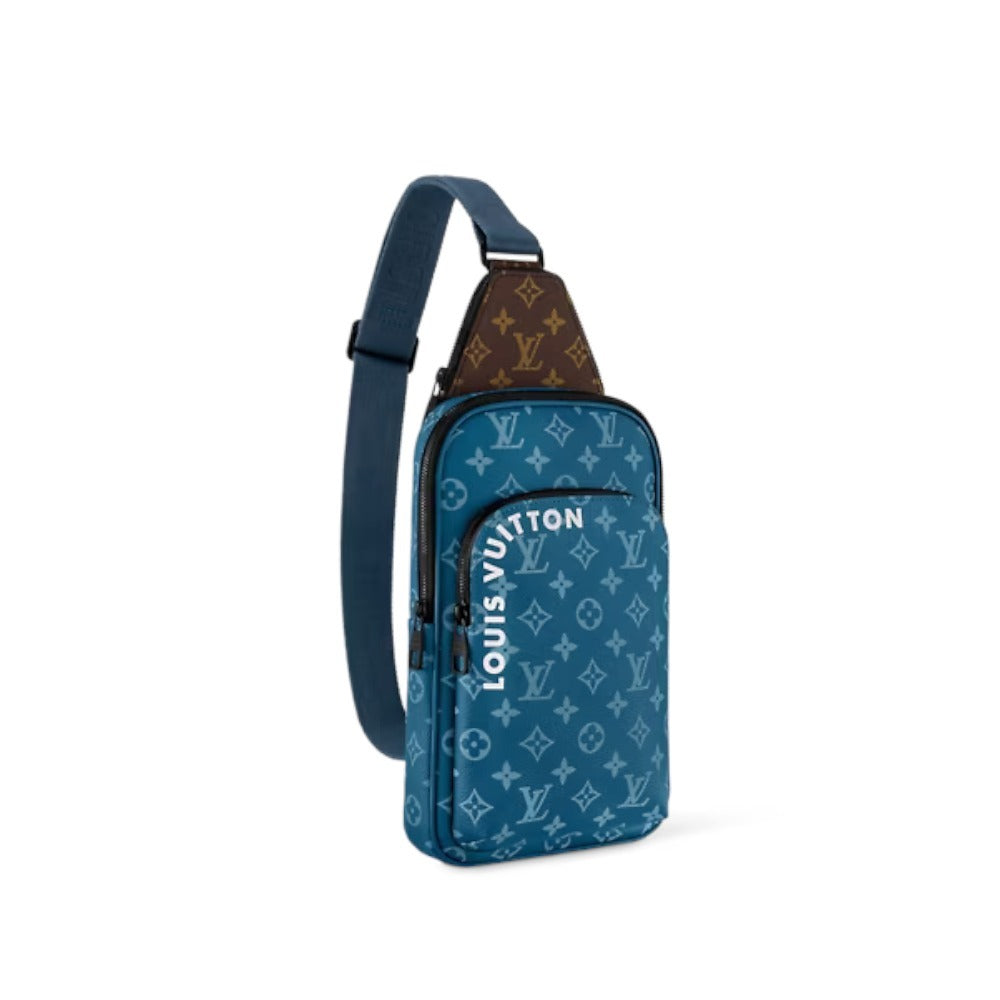 新作 ルイヴィトン ボディバッグ ショルダーバッグ ブルー