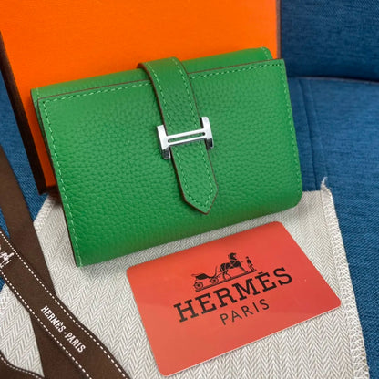 HERMÈS 三つ折り財布 8カラー 10X12CM