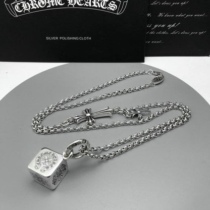 【Chrome Hearts 】クロムハーツ ダイスペンダント ネックレス