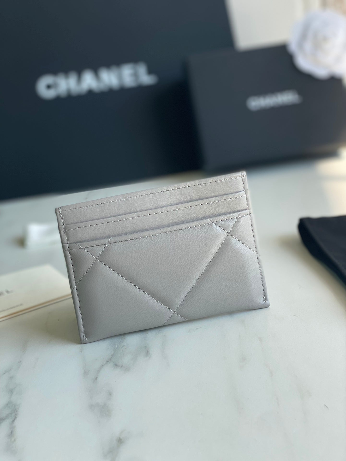 CHANEL 19 CARD HOLDER AP1167