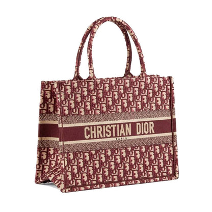 【DIOR】BOOK TOTE BAG 新木優子同項 セレブ芸能人御用達・国内発 Diorキャンバスブックトートバッグ