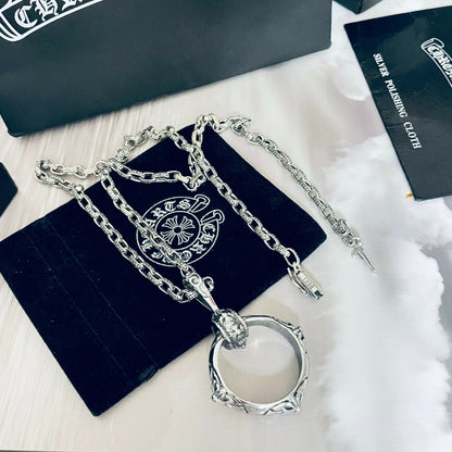 【CHROME HEARTS】ネックレス、新しいネックレス万能シンプルファッションオーナメント