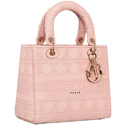 DIOR LADY D-LITE カナージュ ミディアム バッグ