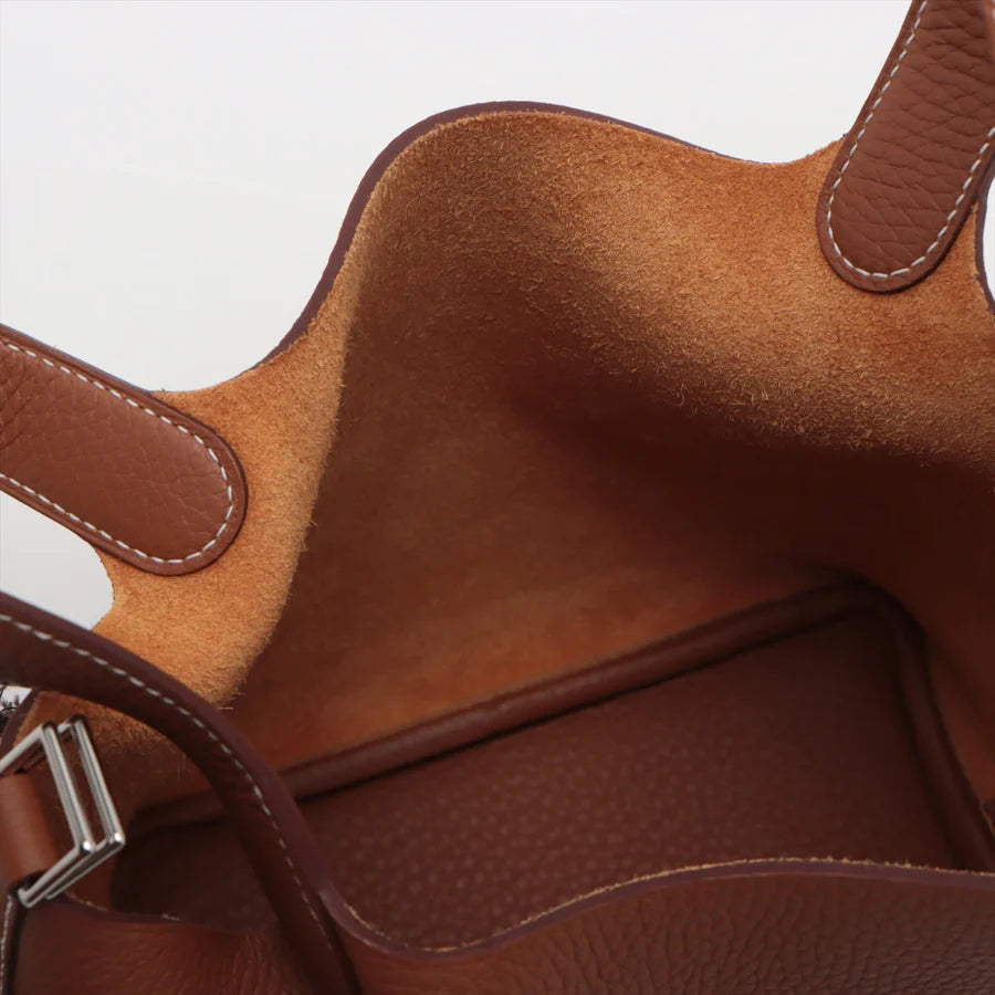 エルメス ピコタンロックPM トリヨンクレマンス ゴールド シルバー金具