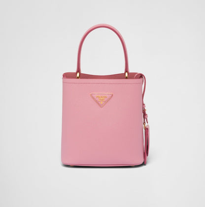 PRADAパニエ サフィアーノレザー スモールバッグ