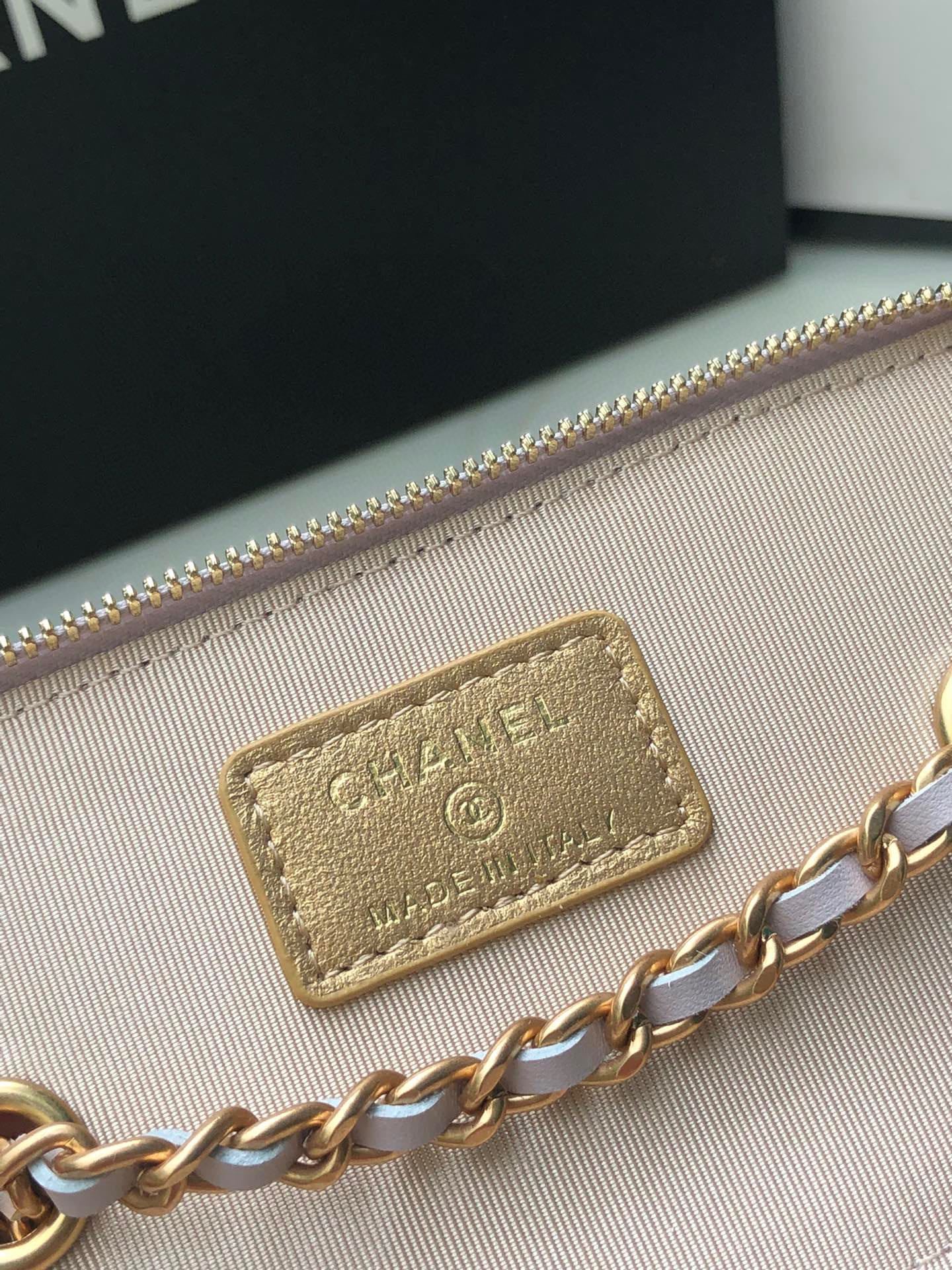 Chanel Classic Vanity 22C Bag with Chain AP2303