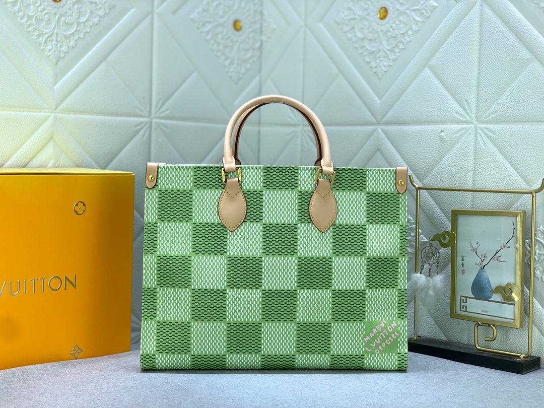 【LOUIS VUITTON】LV 新品ONTHEGO ミディアム ハンドバッグ