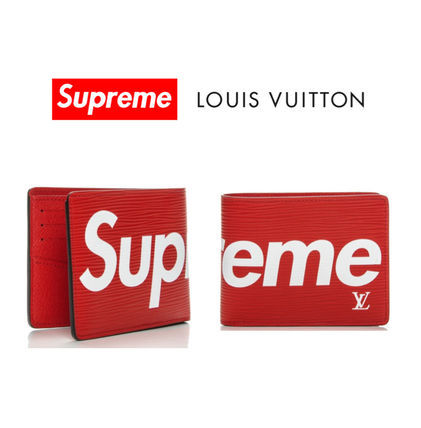 【LOUIS VUITTON】入手困難 Supreme×LouisVuitton エピ ウォレット レッ