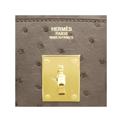 【HERMES】エルメス バーキン 30cm オーストリッチ ゴールド金具