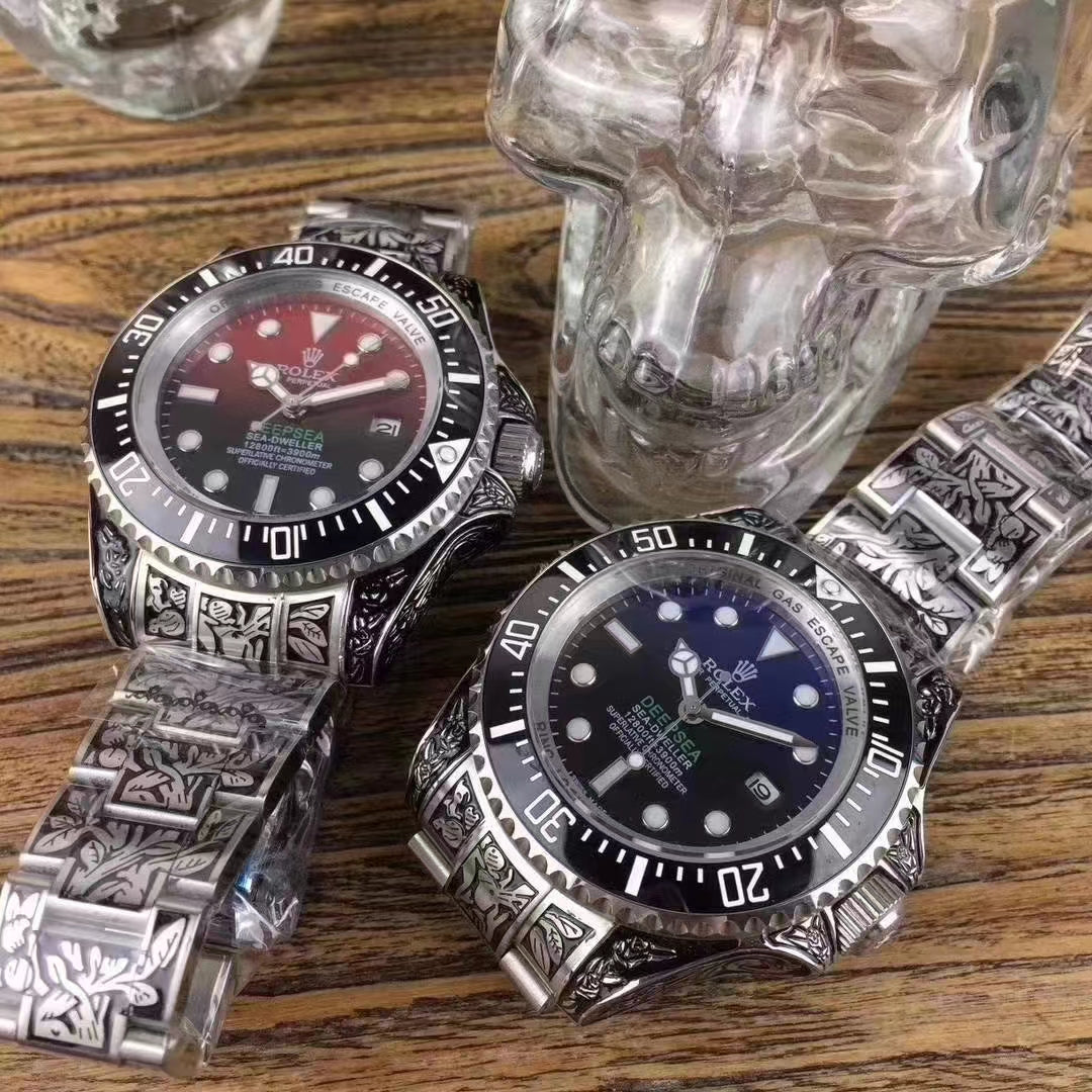 ロレックス ROLEX DEEPSEAディープシー126660 彫金 極めてまれな