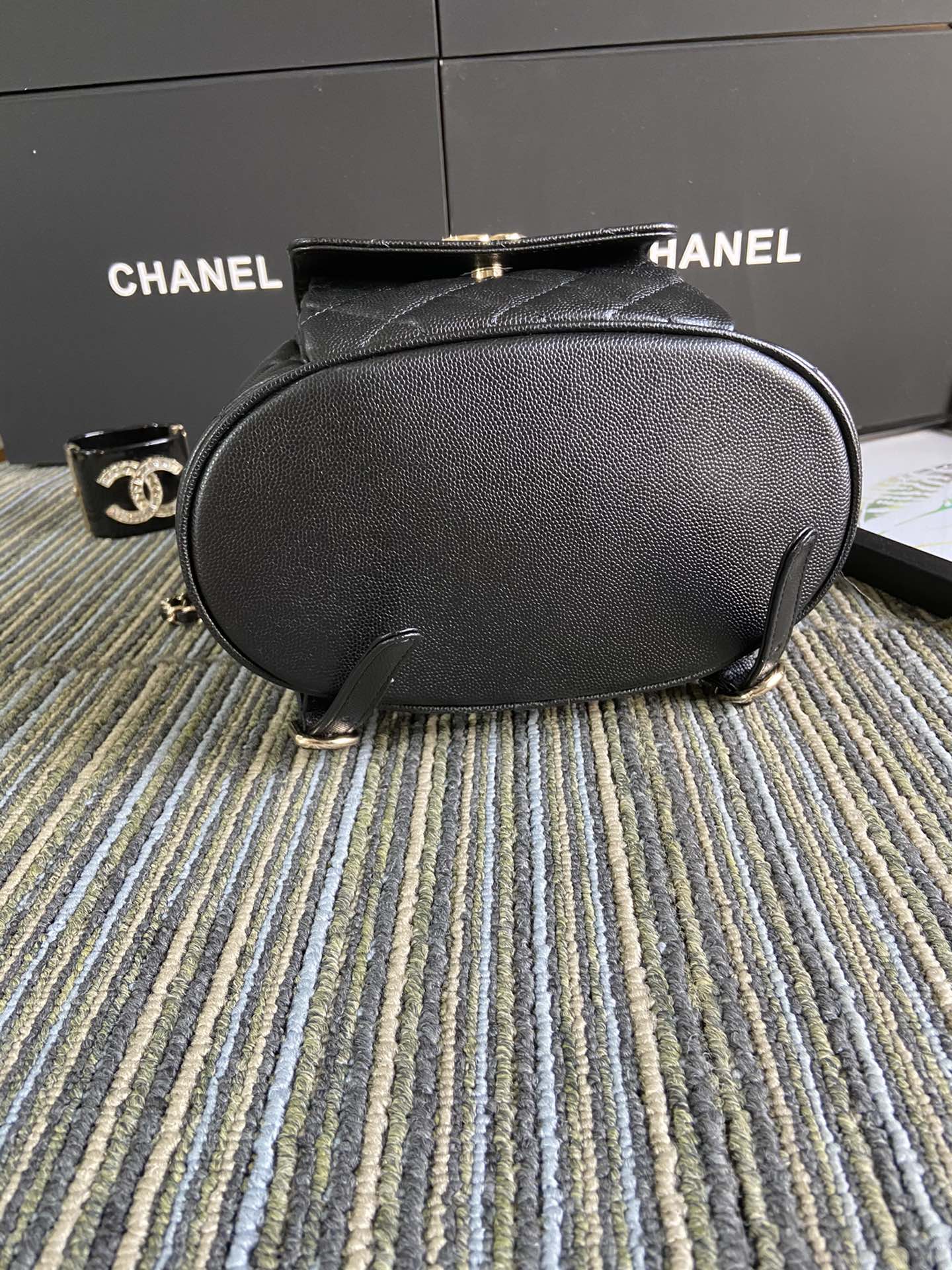 Chanel Ball pattern Backpack S1371