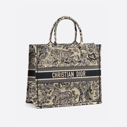 【DIOR】入手困難！セレブ芸能人御用達・ロゴ アニマル 刺繍 バッグ トート 選べる4色