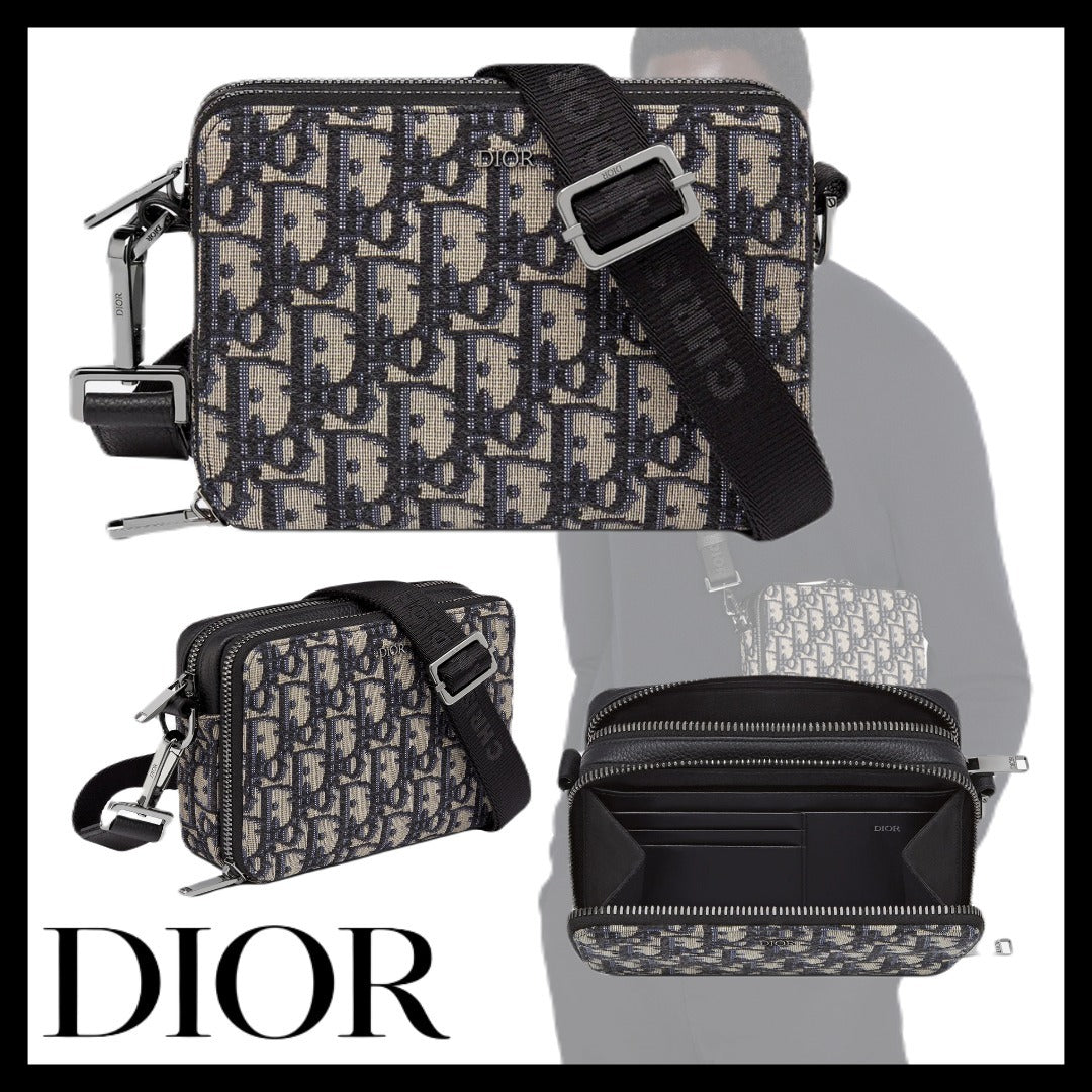 DIORオブリーク ジャカード ショルダーバッグ