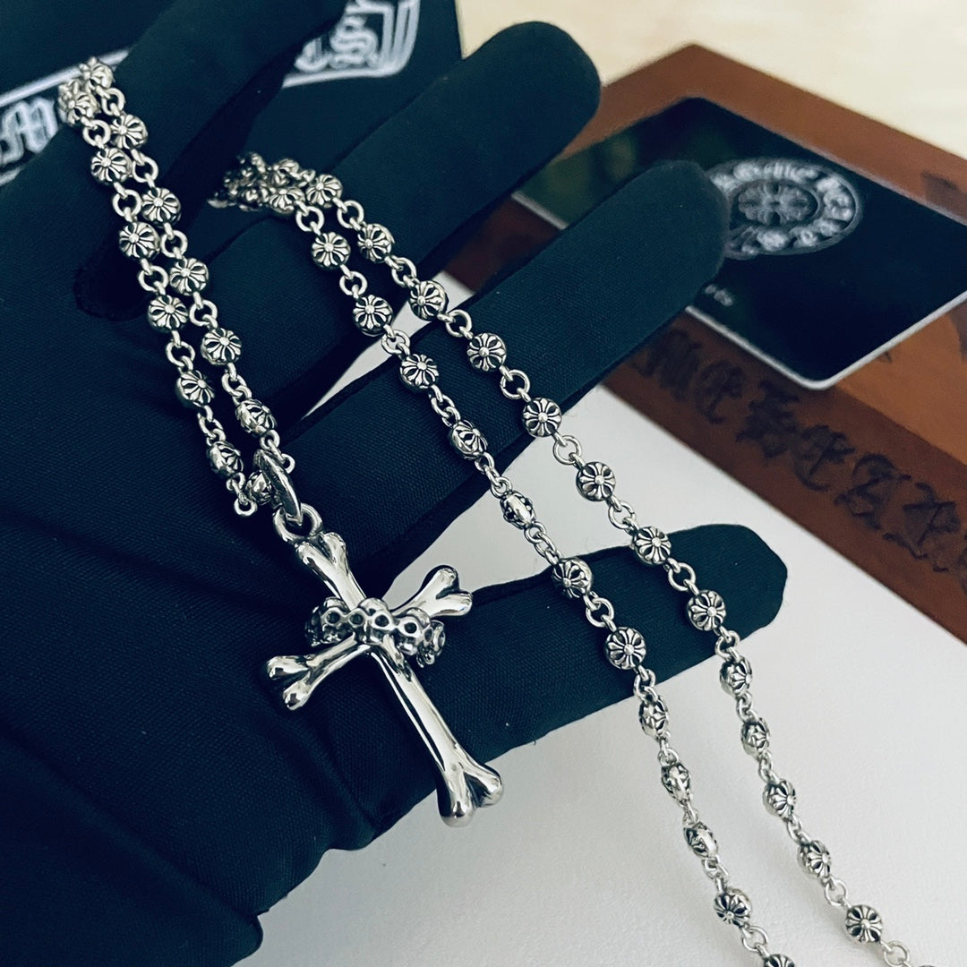 【CHROME HEARTS 】ネックレス、新しいネックレス万能シンプルファッションオーナメント