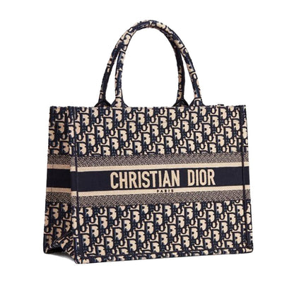 【DIOR】BOOK TOTE BAG 新木優子同項 セレブ芸能人御用達・国内発 Diorキャンバスブックトートバッグ