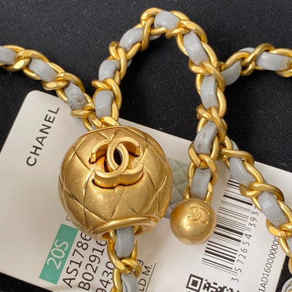 Chanel CF square with golden ball 1786