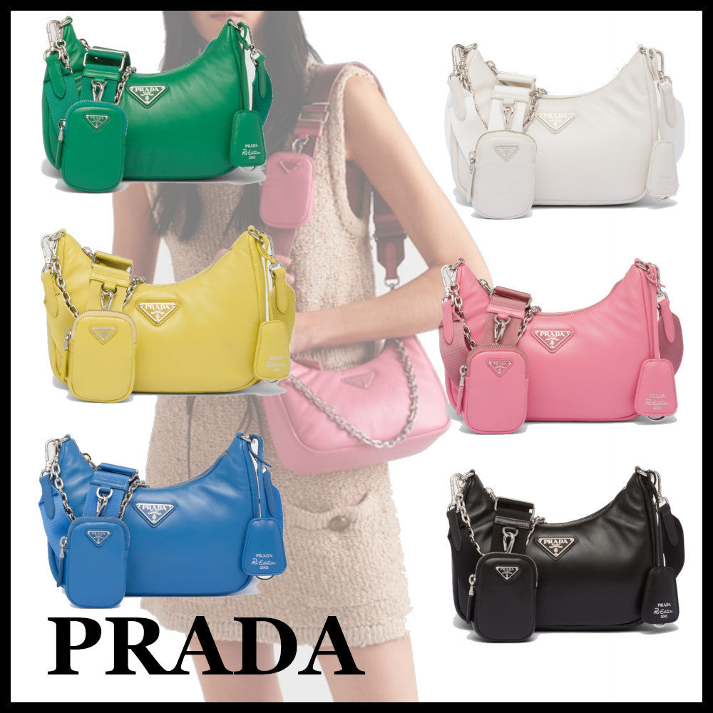 ★PRADA直営店★RE-EDITION ナッパレザー ショルダーバッグ