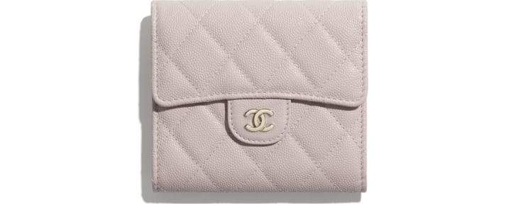 【 CHANEL】クラシック小さなフラップ財布