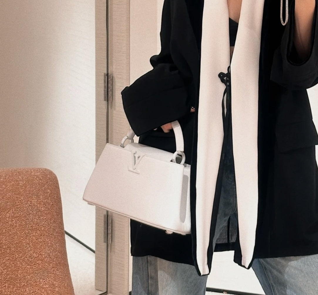 【スタイリッシュに♪】Louis Vuitton★カプシーヌ EW MM M23947 M23948