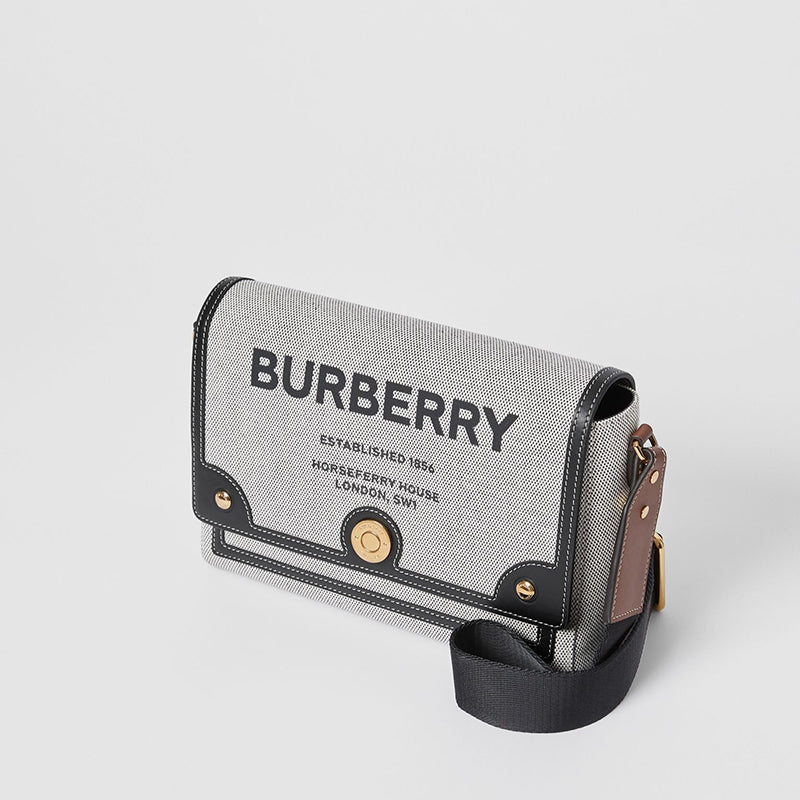 【BURBERRY】ホースフェリー プリント キャンバス ノート バッグ