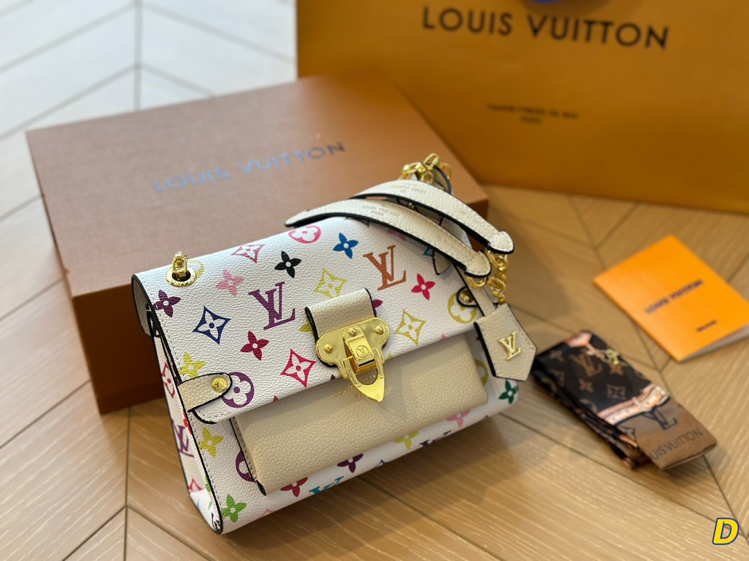 【LOUIS VUITTON】LV Vavin チェーンバッグ斜め掛けバッグ 2023