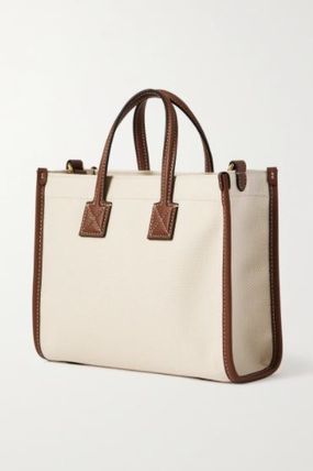 【BURBERRU】確保済★Burberry★Freyaキャンバス＆レザーミニバッグ【バッグ】