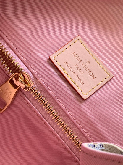 【Louis Vuitton】ヴィトン財布に合うトートバッグモノグラムダミエグレースフルPM【バッグ】