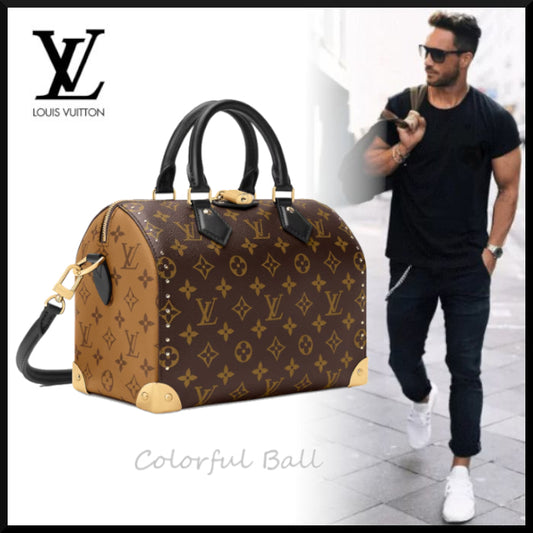 【国内発送】Louis Vuitton スピーディ トランク 25 バッグ｜モノグラム×トランクスタイル