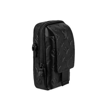 【収納力抜群】★Louis Vuitton ダブル・フォンポーチ ミニショルダ