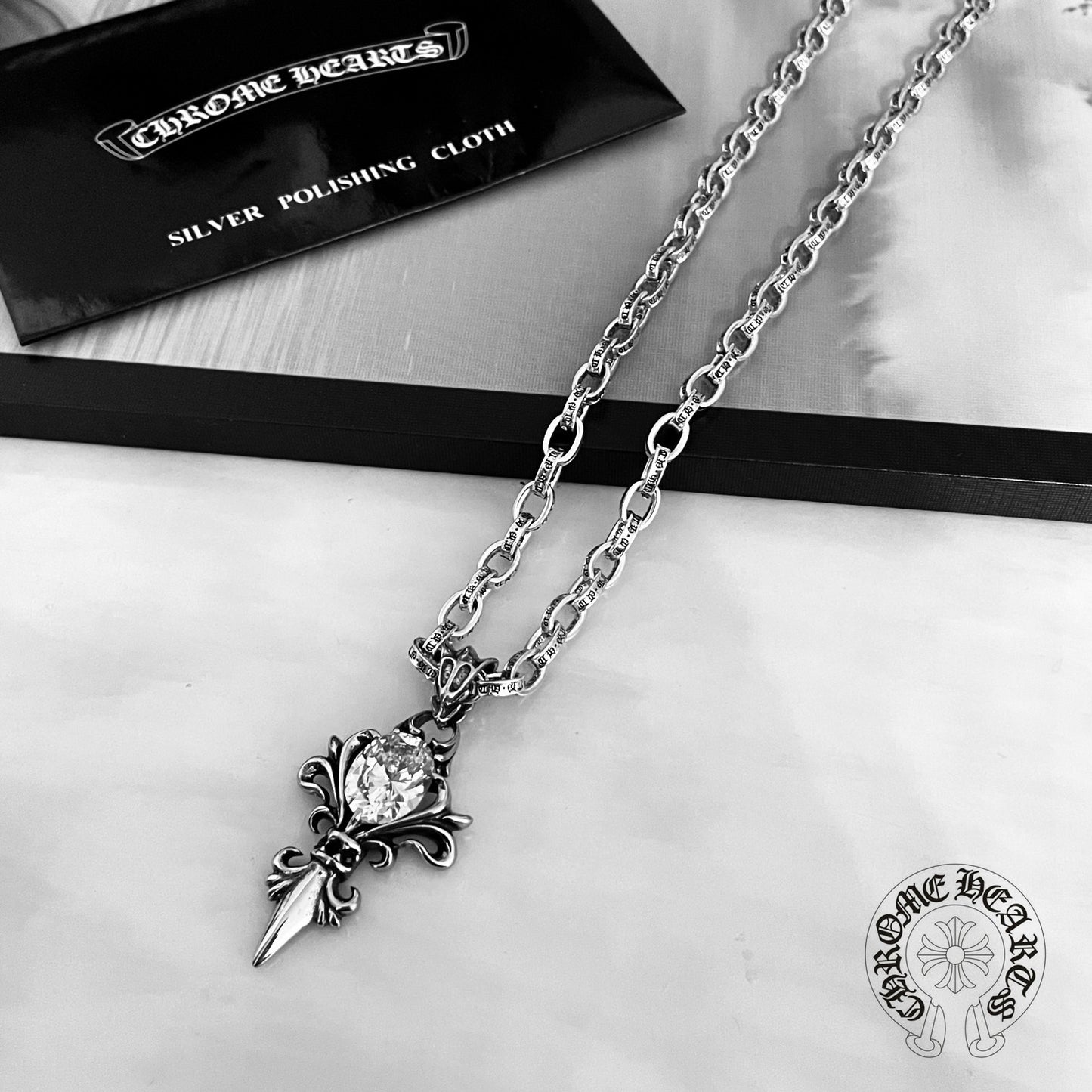 【CHROME HEARTS】ネックレス、新しいネックレス万能シンプルファッションオーナメント