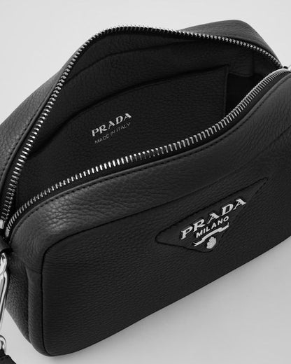 ★PRADA直営店★スモール レザー ショルダーバッグ