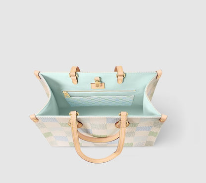 パステルカラー大人可愛い◎ Louis Vuitton トートバッグ ダミエ N40518