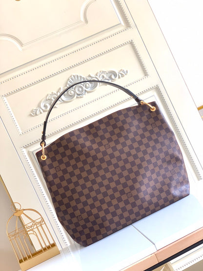 【Louis Vuitton】ヴィトン財布に合うトートバッグモノグラムダミエグレースフルPM【バッグ】
