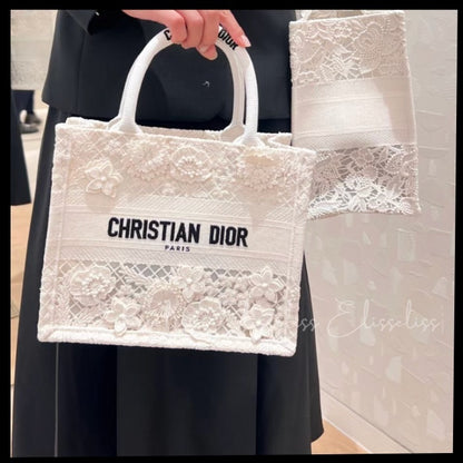 【花柄が美しい☆】Dior＊DIOR BOOK TOTE スモールバッグ＊