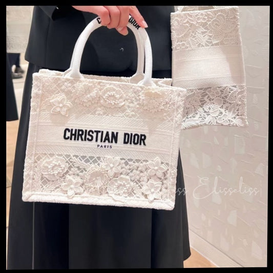 【花柄が美しい☆】Dior＊DIOR BOOK TOTE スモールバッグ＊