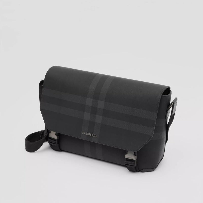 【BURBERRY】バーバリー チェック ラージ メッセンジャーバッグ