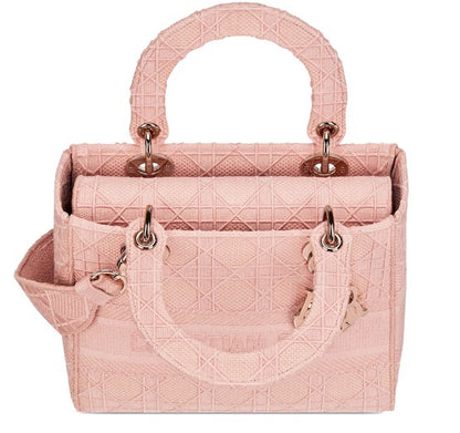 DIOR LADY D-LITE カナージュ ミディアム バッグ