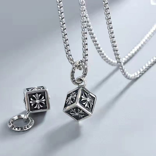 【Chrome Hearts 】クロムハーツ ダイスペンダント ネックレス